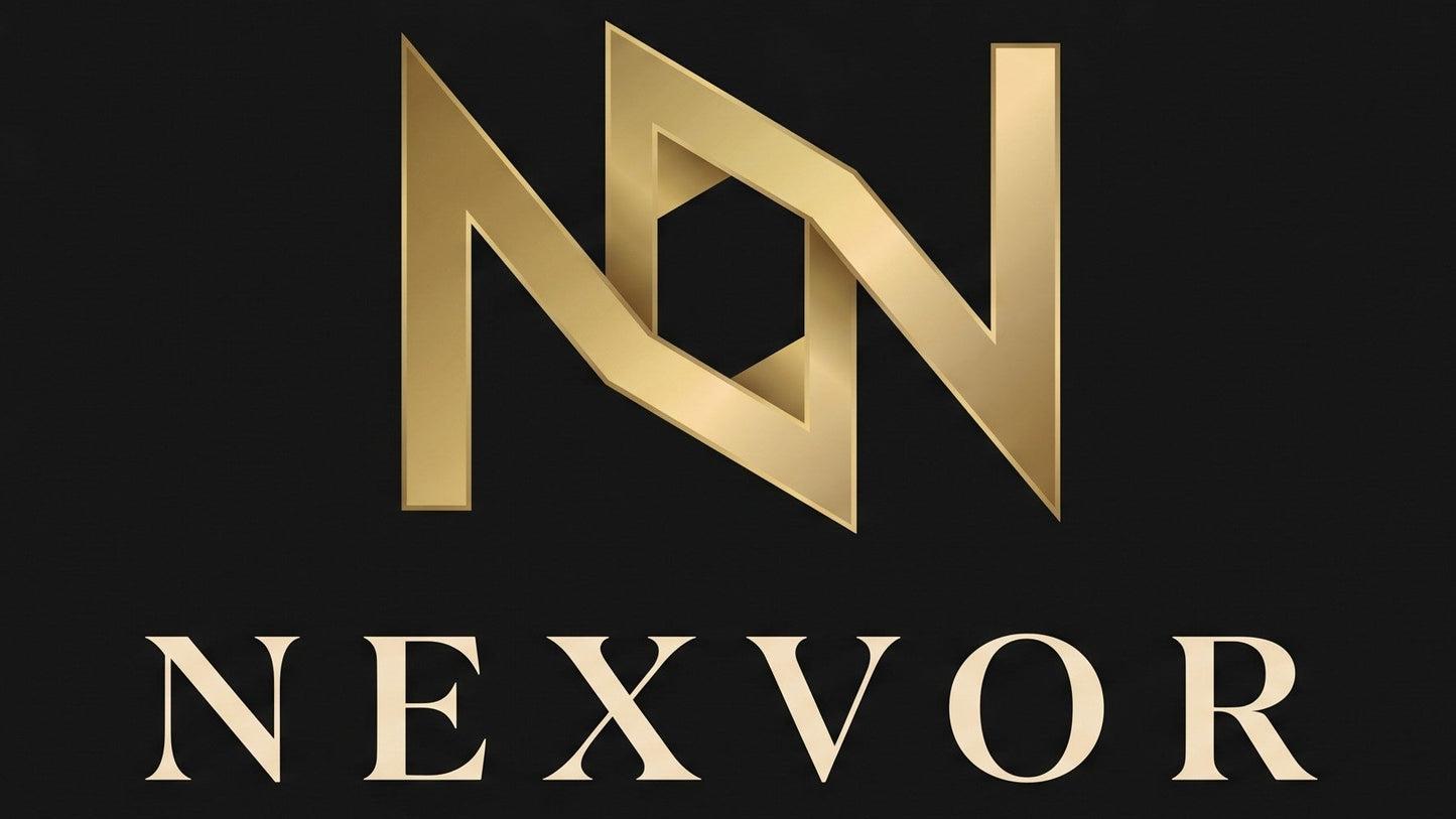 NEXVOR Signature Cap — gold NN monogram