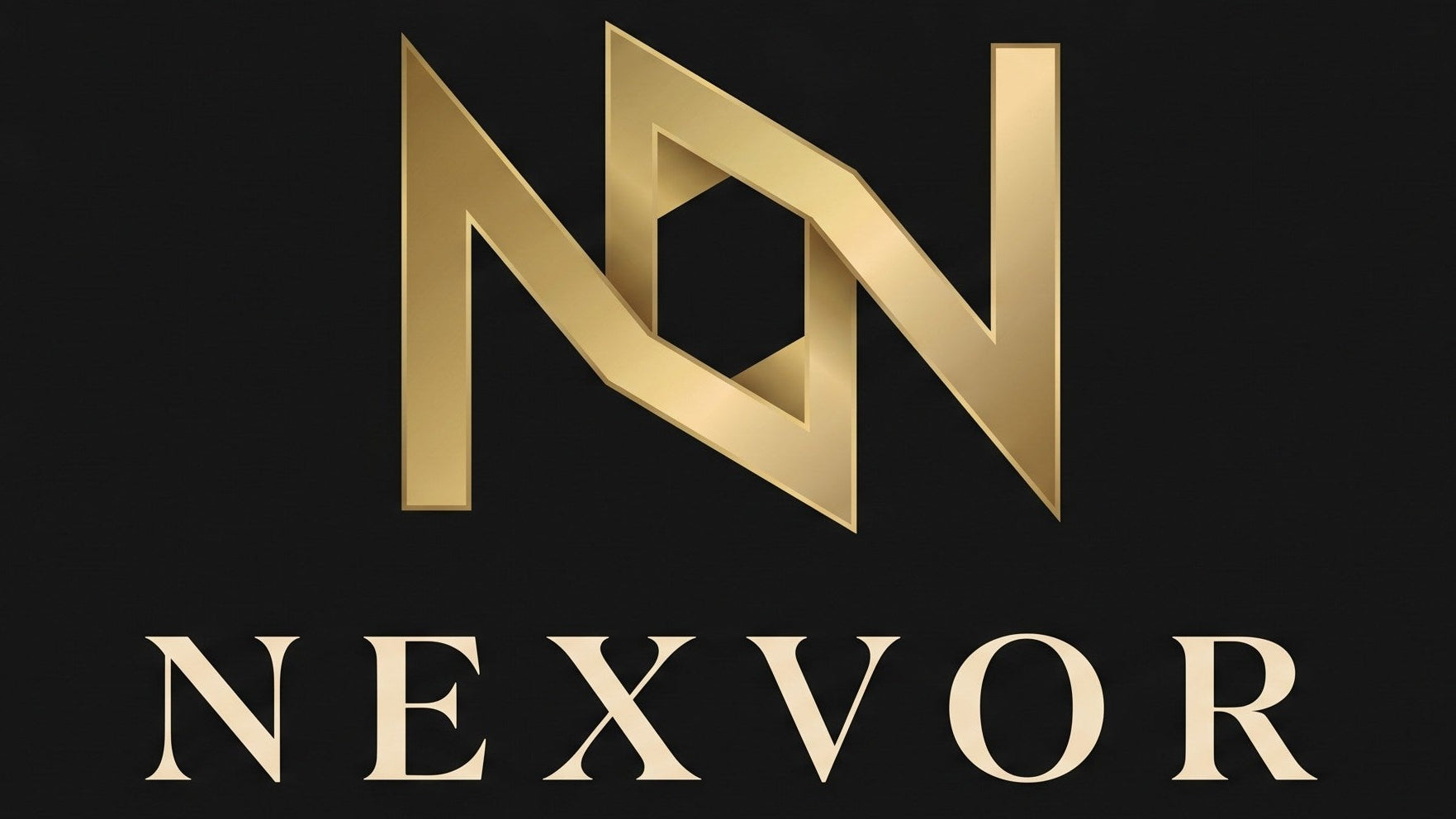 NEXVOR Signature Cap — gold NN monogram
